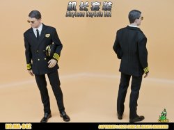 画像1: CUKE TOYS 1/6 エアプレーン キャプテン コスチューム 衣装 セット アクションフィギュア用 MA-042 *予約