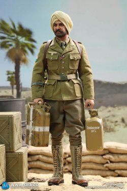 画像1: DID 1/6 WWII German Africa Corps Supply Duty -Ishaan & Panzer Commander – Stauffenberg アクションフィギュア D80185 *予約