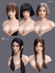 YMTOYS 1/6 セクシー ビューティー 女性ヘッド 眼球可動 5種 YMT117 *予約
