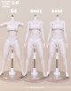 Prime Doll Toys 1/6 アーティキュレーテッド プラチナシリコン 女性素体 可動フィギュア ボディ S4シリーズ 【白肌 スリム】 3種 *予約 