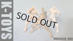 画像1: K-Toys 1/12 マスキュラーマン アクションフィギュア ボディ 男性素体 3種 KT001 *予約