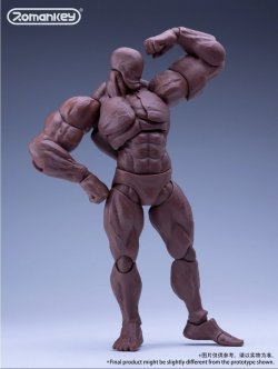 画像9: Romankey x COWL 1/12 超可動 ビッグガイ 男性素体 ボディアクションフィギュア 3種 UMS003 *予約