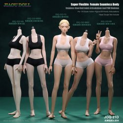 画像1: JIAOU DOLL 1/6 デタッチャブル フット 女性 ボディ 4種 アクションフィギュア用 JOQ-21D *予約