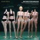 JIAOU DOLL 1/6 デタッチャブル フット 女性 ボディ 4種 アクションフィギュア用 JOQ-21D *予約