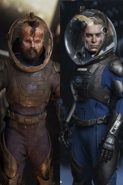 画像1: PREMIER toys 1/6 アンドロイド アストロノート アクションフィギュア PT-0018A PT-0018B *予約