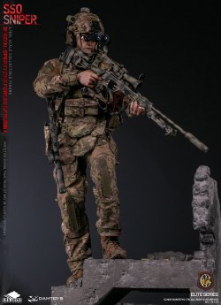 画像1: ARS ARMA × DAMTOYS 1/6 ロシア特殊作戦軍 SSO スナイパー アクションフィギュア 78018 *予約