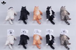 画像1: JXK Studio ぐーたら猫 with ソファ 5種 JXK293 *予約