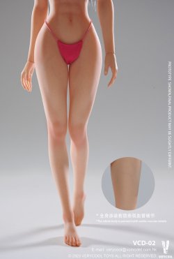 画像11: VERYCOOL 1/6 フィメール シームレス素体 アクションフィギュア用ボディ CD-01フットパーツ着脱 / VCD-02フット一体型 6種 *予約