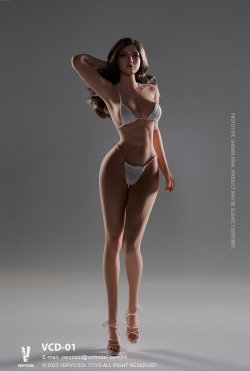 画像7: VERYCOOL 1/6 フィメール シームレス素体 アクションフィギュア用ボディ CD-01フットパーツ着脱 / VCD-02フット一体型 6種 *予約