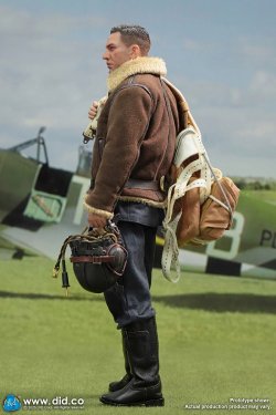 画像15: DID 1/6 WWII British Pilot Squadron Leader – Tom アクションフィギュア K80187 *予約