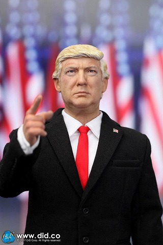 DID 1/6 第45代アメリカ合衆国大統領 ドナルド・トランプ *お取り寄せ - 1/6フィギュア通販専門店 - トレジャートイズ