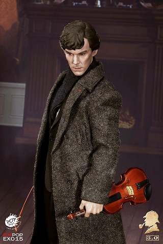 POPTOYS 1/6 British Detective SHERLOCK 3.0 フィギュア EX015 *お