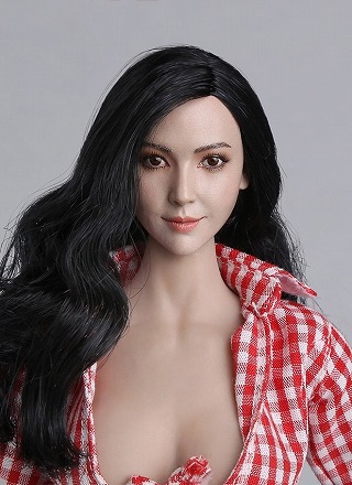 GACTOYS 1/6 アジア女性ヘッド GC011-A/B リー・ビンビン *お取り寄せ