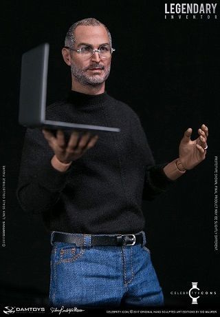 スティーブ・ジョブズ　フィギュアMac