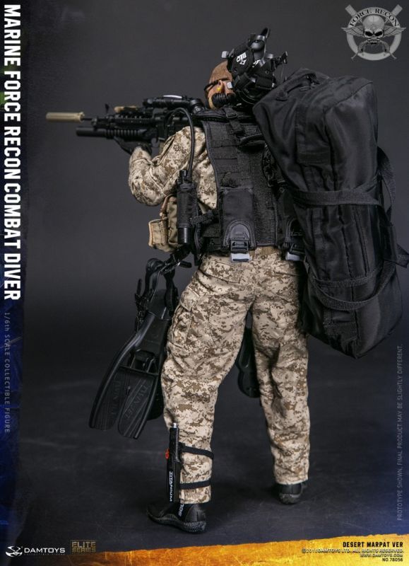 1/12 damtoys アメリカ海軍 フォース リーコン in ベトナム+