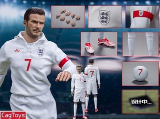 Cagtoys 1 6 サッカーイングランド代表 D ベッカム アクションフィギュア 予約 1 6フィギュア通販専門店 トレジャートイズ