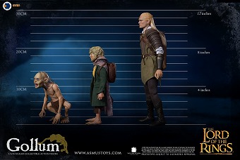 Asmus Toys 1/6 LOTR030 ロードオブザリング ゴラム スメアゴル