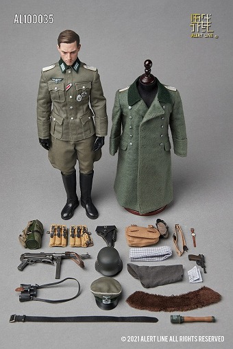 Alert Line 1/6 AL100035 WWII German Army Officer ドイツ陸軍 将校