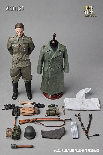 Alert Line 1/6 AL100036 ドイツ陸軍 兵士 WWII German Army Soldier 