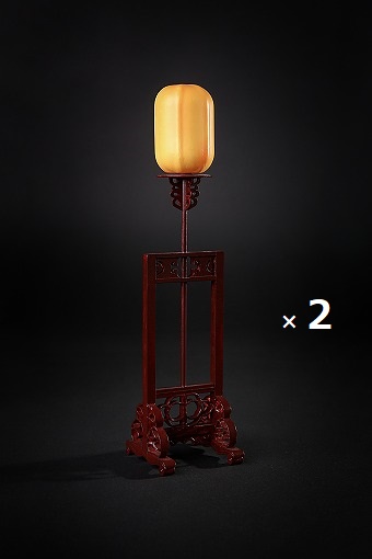 HENG TOYS  PE 古琴 灯籠 菓子箱 ジオラマ 古代中国 宮廷 女性 5