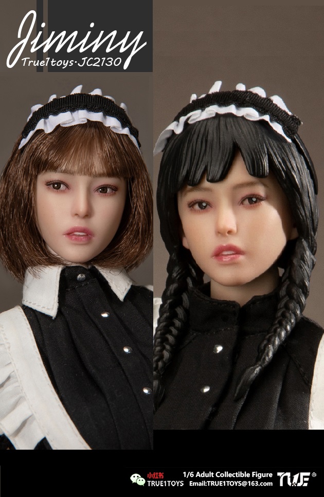 True1Toys 1/6 メイド ジミニー アクションフィギュア 2種 JC2130 *予約