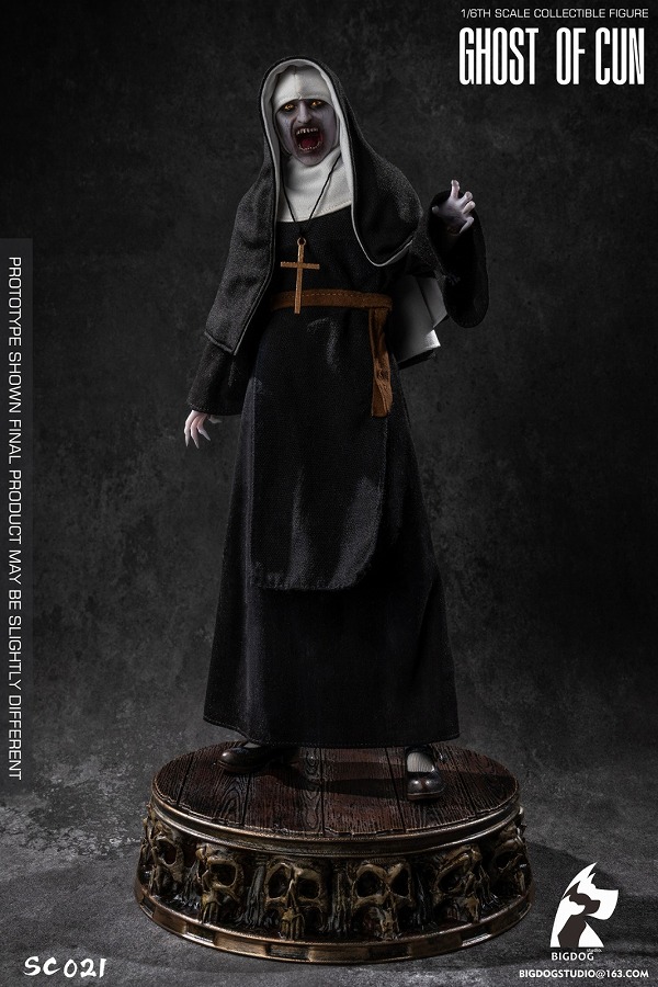 BIGDOG STUDIO 1/6 ゴースト 修道女 アクションフィギュアSC021 *予約