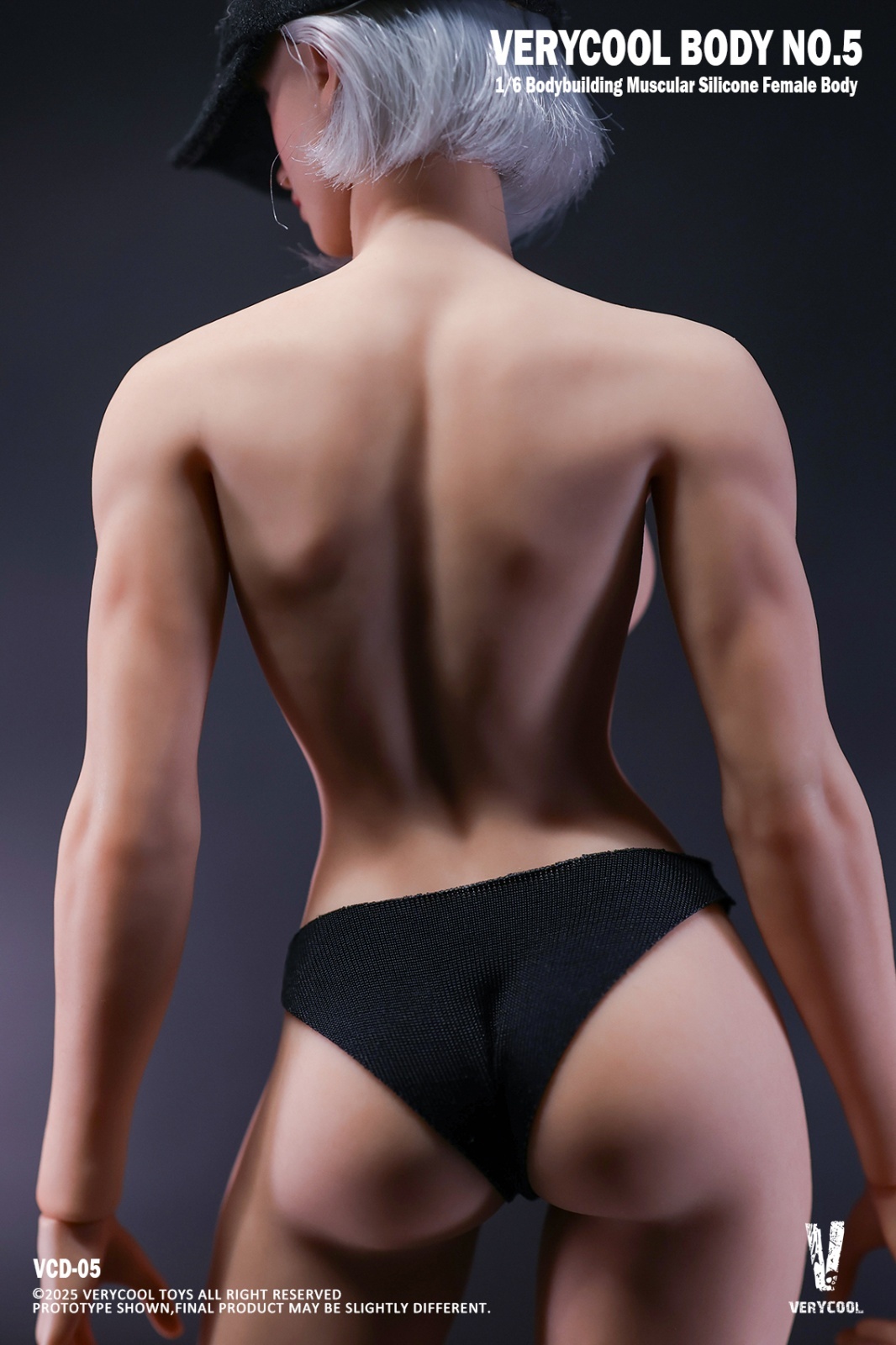 VERYCOOL 1/6 シームレス女性素体 可動 肉体美 筋肉質 ナチュラル肌 VCD-05B *予約