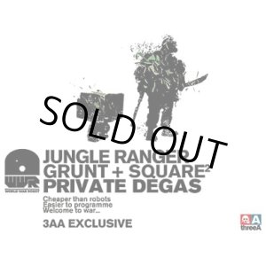 画像:  3A アシュレイウッド　Jungle Ranger Grunt and Square　1/６ フィギュア