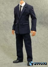 画像: ZY TOYS 男性スーツセット（ブルー）  *お取り寄せ