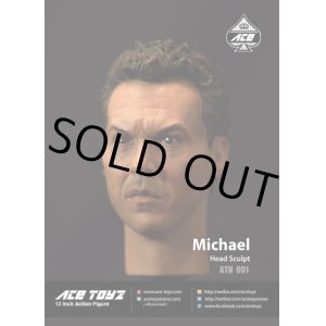 画像: ACE Toys　“Micheal”　マイケル・キートン似ヘッド　1/6　*お取り寄せ