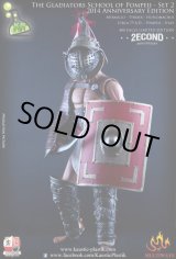 画像: Kaustik Plastic　1/6　グラディエーター スクール オブ ポンペイ　フィギュア　アニバーサリー2014エディション　ヘッド3個付属　*お取り寄せ