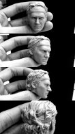 画像2: カスタム "Ｆｅｄ"- unpainted Head Sculpt  1/6  *お取り寄せ