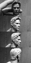 画像2: カスタム "Constantine"- unpainted Head Sculpt  1/6  *お取り寄せ