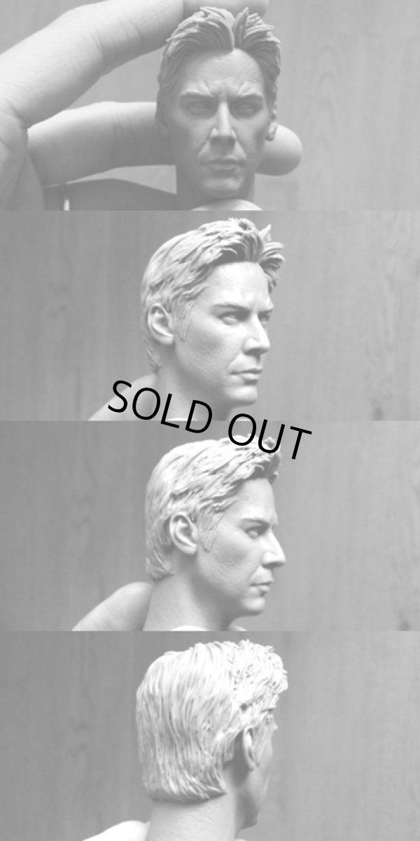 画像2: カスタム "Constantine"- unpainted Head Sculpt  1/6  *お取り寄せ