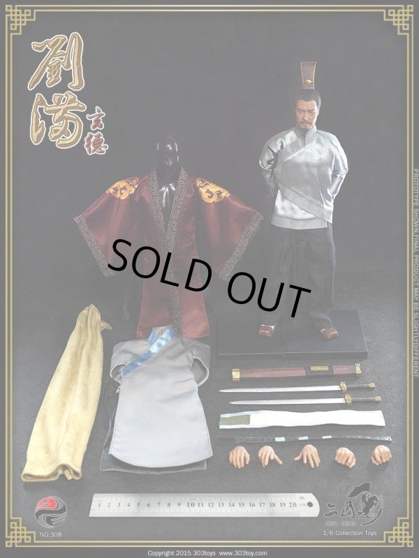 303TOYS 1/6 三国志 - 劉備玄徳 フィギュア *お取り寄せ - 1/6 303TOYS 1/6 三国志 - 劉備玄徳 フィギュア *お取り寄せ - 1/6