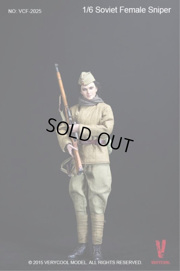 VERYCOOL 1/6 WWII ソビエト女性スナイパー フィギュア *予約