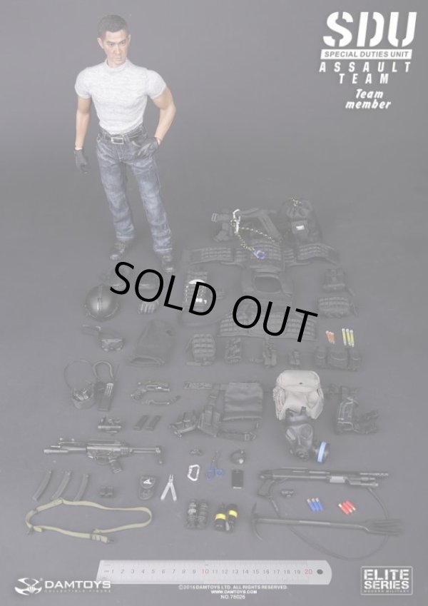 DAMTOYS 1/6 SDU Special Duties Unit ASSAULT TEAM MEMBER