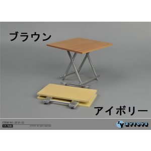 画像: ZYTOYS 1/6 折りたたみテーブル フォールディングテーブル *お取り寄せ