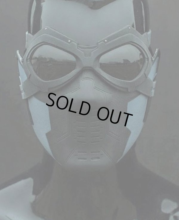 画像1: The Winter Soldier Bucky 1/1 Cosplay Mask + Goggles Set　*お取り寄せ
