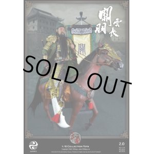 画像: 303TOYS　1/6　三国志 - (関羽雲長 + 戦旗 + 赤兎馬) 2.0  フィギュア　*予約