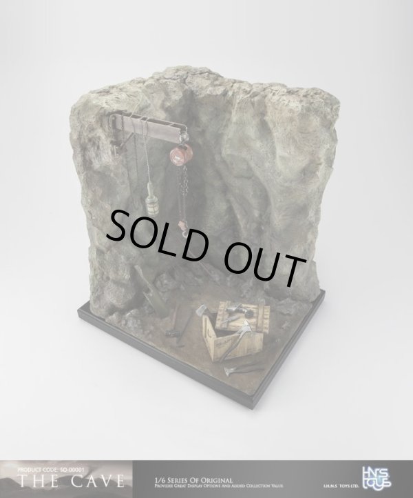 IHNS TOYS 1/6 THE CAVE ほら穴 洞窟 ジオラマ *お取り寄せ - 1