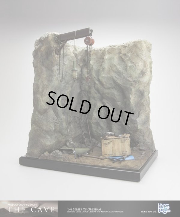 IHNS TOYS 1/6 THE CAVE ほら穴 洞窟 ジオラマ *お取り寄せ - 1