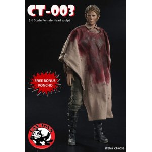 画像: CAT TOYS　1/6　TWD　キャロル　ヘッド （血のりバージョン）　初回特典（ポンチョ付属）　CT003B　*お取り寄せ