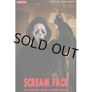 画像: Supermad Toys 1/6 SCREAM FACE スクリームフェイス フィギュア *予約