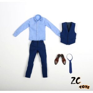 画像: ZC Toys　1/6　Gentleman  Blue BVS スーツ　*お取り寄せ