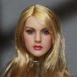 KIMI TOYS 1/6 Long Hair Beauty European&American Female Head Sculpt KT011-B 