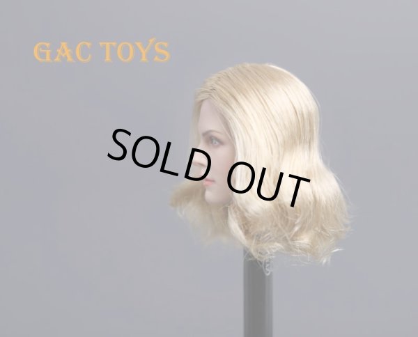 GACTOYS 1/6 欧米女性ヘッド ブロンドヘア GC001 GACトイズ