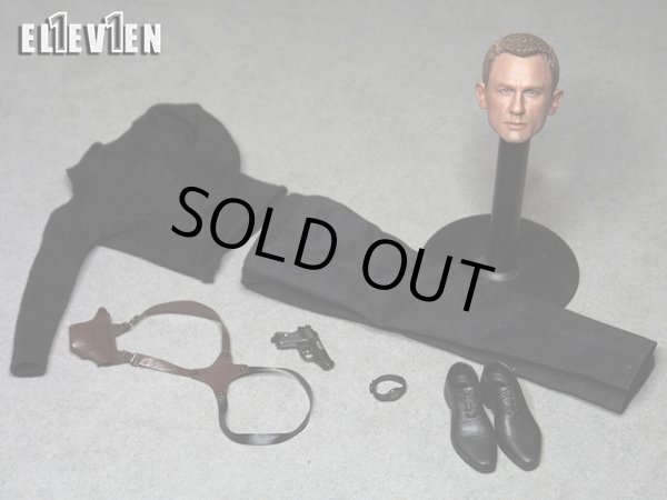 画像4: ELEVEN　1/6　“The Agent” 007　ヘッド＆アウトフィットセット　*お取り寄せ