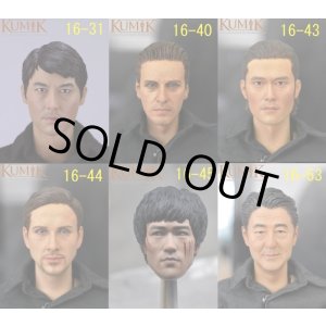 画像: Kumik　1/6　メンズヘッド　#16-31/16-40/16-43/16-44/16-45/16-53　*予約