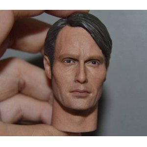 画像: Custom　マッツ・ミケルセン似 レクター ヘッド　007 ハンニバル 1/6  *予約